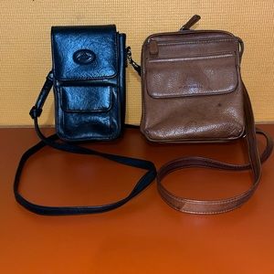 2 small shoulder purses